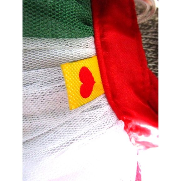 BAB Build a Bear Girl Sock Monkey - Red Bow/Dress 18" Plush Stuffed Animal Toy - Picture 14 of 15